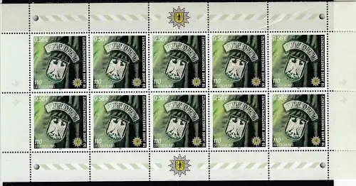 Bundesrep. Deutschland 2001 Nr Zehnerbogen 2175 Postfrisch / **