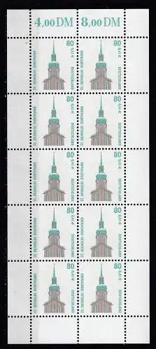 Bundesrep. Deutschland 2001 Nr Zehnerbogen 2177 Postfrisch / **