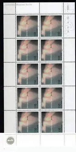 Bundesrep. Deutschland 2001 Nr Zehnerbogen 2216 Postfrisch / **