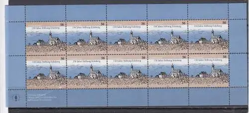 Bundesrep. Deutschland 2002 Nr Zehnerbogen 2246 Postfrisch / **