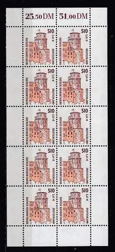 Bundesrep. Deutschland 2002 Nr Zehnerbogen 2225 Postfrisch / **