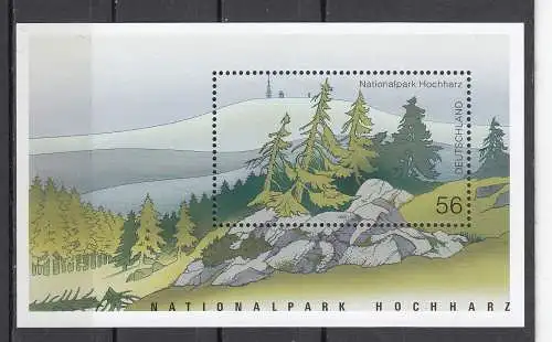 Bundesrep. Deutschland 2002 Nr Block 59 Postfrisch / **