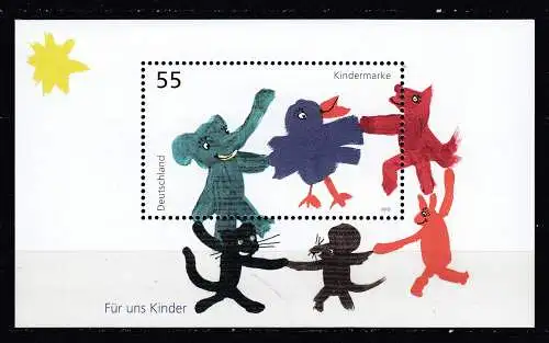 Bundesrep. Deutschland 2002 Nr Zehnerbogen Block 64 Postfrisch / **