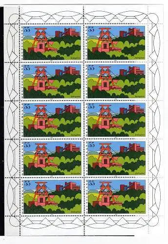 Bundesrep. Deutschland 2002 Nr Zehnerbogen 2355 Postfrisch / **