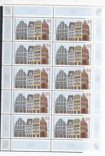 Bundesrep. Deutschland  Nr Zehnerbogen 2357 Postfrisch / **