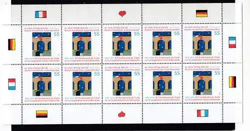 Bundesrep. Deutschland  Nr Zehnerbogen 2311 Postfrisch / **