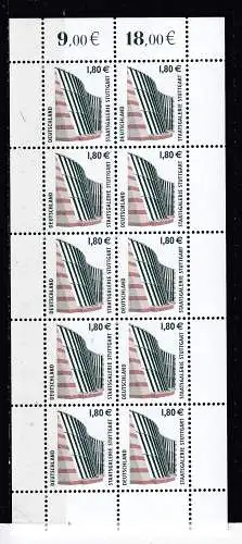Bundesrep. Deutschland  Nr Zehnerbogen 2313 Postfrisch / **