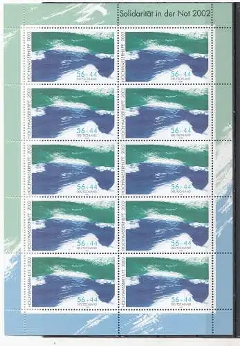 Bundesrep. Deutschland  Nr Kleinbogen 2278 Postfrisch / **