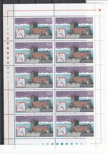 Bundesrep. Deutschland  Nr Kleinbogen 2127 Postfrisch / **