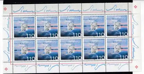 Bundesrep. Deutschland  Nr Klinbogen 2132 Postfrisch / **