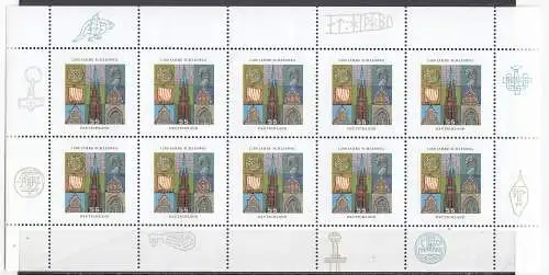Bundesrep. Deutschland  Nr Kleinbogen 2377 Postfrisch / **