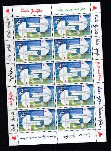 Bundesrep. Deutschland  Nr Kleinbogen 2387 Postfrisch / **