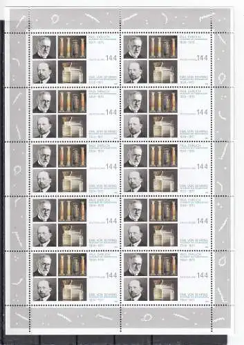 Bundesrep. Deutschland  Nr Kleinbogen 2389 Postfrisch / **