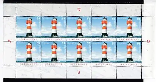 Bundesrep. Deutschland  Nr Kleinbogen 2410 Postfrisch / **
