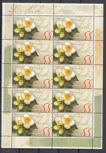 Bundesrep. Deutschland  Nr Kleinbogen 2414 Postfrisch / **
