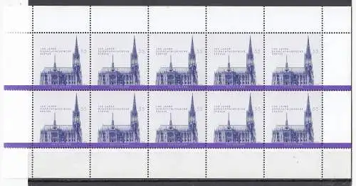 Bundesrep. Deutschland  Nr Kleinbogen 2415 Postfrisch / **