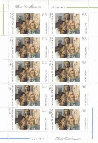 Bundesrep. Deutschland  Nr Kleinbogen 2432 Postfrisch / **
