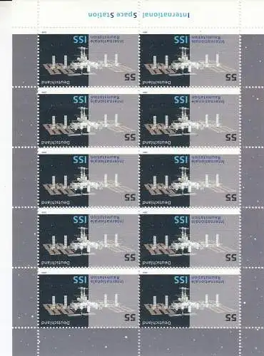 Bundesrep. Deutschland  Nr Kleinbogen 2433 Postfrisch / **