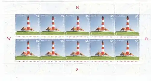 Bundesrep. Deutschland  Nr Kleinbogen 2474 Postfrisch / **