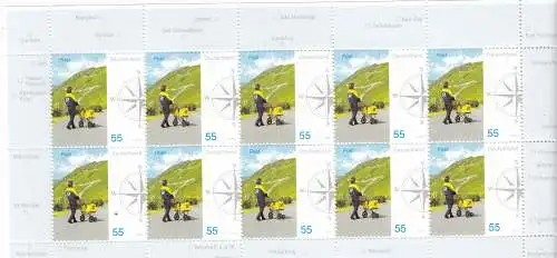Bundesrep. Deutschland  Nr Kleinbogen 2482 Postfrisch / **