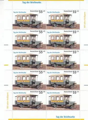 Bundesrep. Deutschland  Nr Kleinbogen 2456 Postfrisch / **