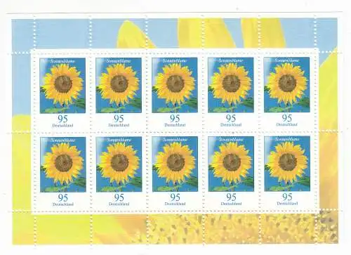 Bundesrep. Deutschland  Nr Kleinbogen 2434 Postfrisch / **