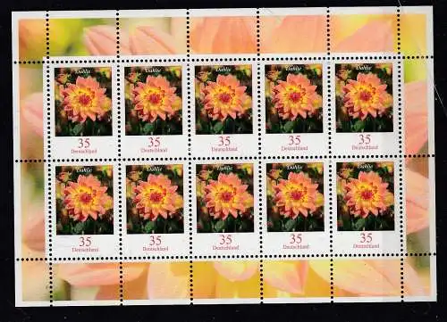 Bundesrep. Deutschland  Nr Kleinbogen 2505 Postfrisch / **