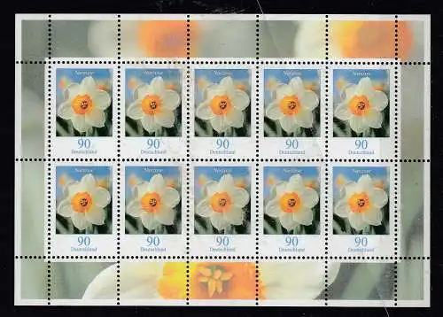 Bundesrep. Deutschland  Nr Kleinbogen 2506 Postfrisch / **