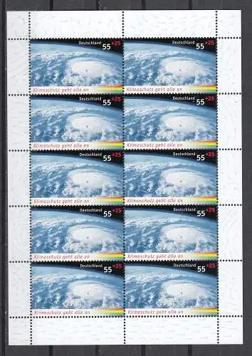 Bundesrep. Deutschland  Nr Kleinbogen 2508 Postfrisch / **