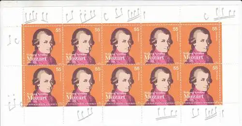 Bundesrep. Deutschland  Nr Kleinbogen 2512 Postfrisch / **