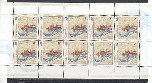 Bundesrep. Deutschland  Nr Kleinbogen 2526 Postfrisch / **