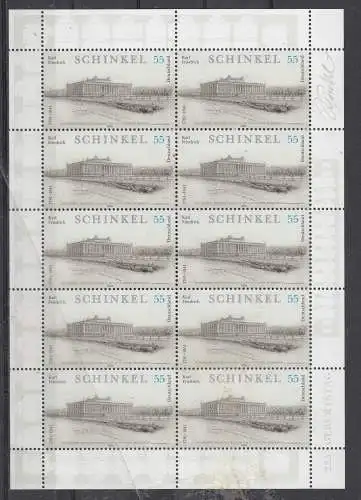 Bundesrep. Deutschland  Nr Kleinbogen 2527 Postfrisch / **
