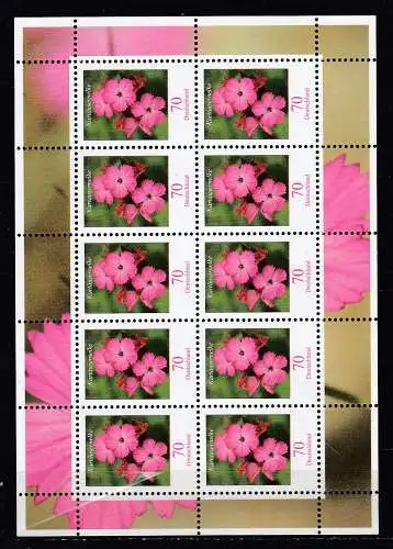 Bundesrep. Deutschland  Nr Kleinbogen 2529 Postfrisch / **