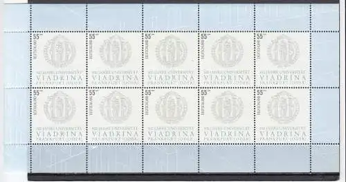 Bundesrep. Deutschland  Nr Kleinbogen 2533 Postfrisch / **