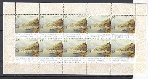 Bundesrep. Deutschland  Nr Kleinbogen 2536 Postfrisch / **
