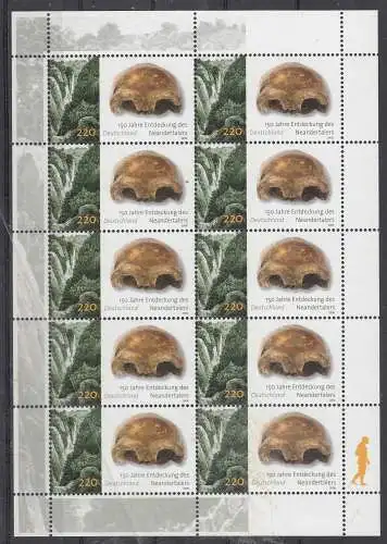 Bundesrep. Deutschland  Nr Kleinbogen 2553 Postfrisch / **
