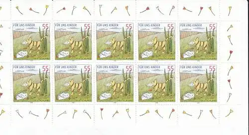 Bundesrep. Deutschland  Nr Kleinbogen 2557 Postfrisch / **