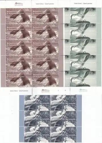 Bundesrep. Deutschland  Nr Klewinbogen 2585/87 Postfrisch / **