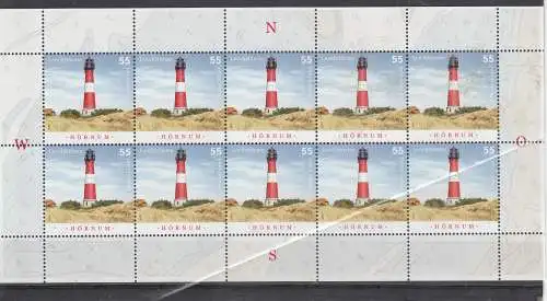 Bundesrep. Deutschland  Nr Kleinbogen 2613 Postfrisch / **