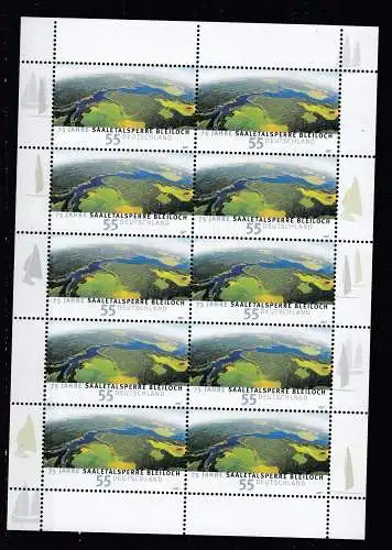 Bundesrep. Deutschland  Nr Kleinbogen 2617 Postfrisch / **