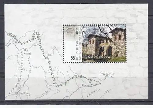 Bundesrep. Deutschland  Nr Block 72 Postfrisch / **