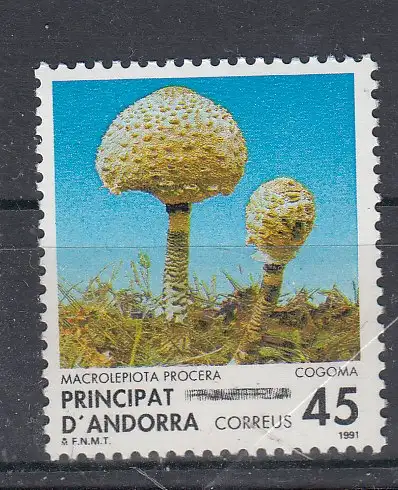Andorra spanische Post  Nr 223 Postfrisch / **