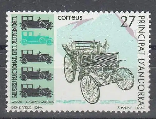 Andorra spanische Post  Nr 229 Postfrisch / **