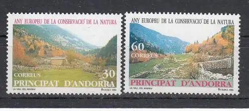 Andorra spanische Post  Nr 241/42 Postfrisch / **