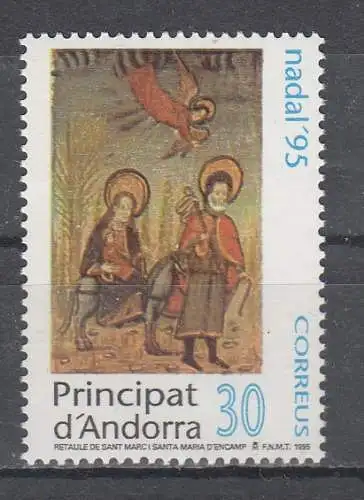 Andorra spanische Post  Nr 244 Postfrisch / **