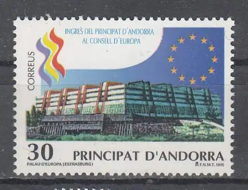 Andorra spanische Post  Nr 245 Postfrisch / **
