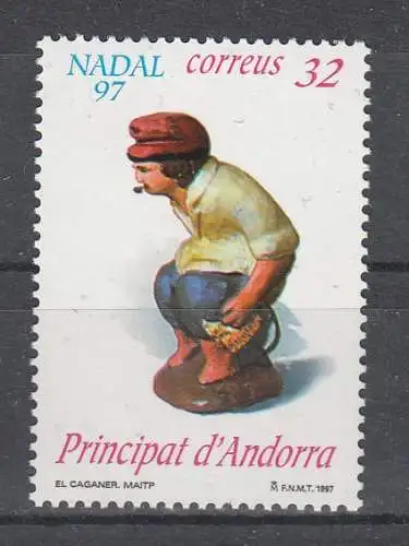 Andorra spanische Post  Nr 255 Postfrisch / **