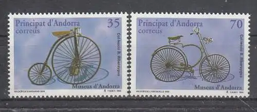 Andorra spanische Post  Nr 257/58 Postfrisch / **