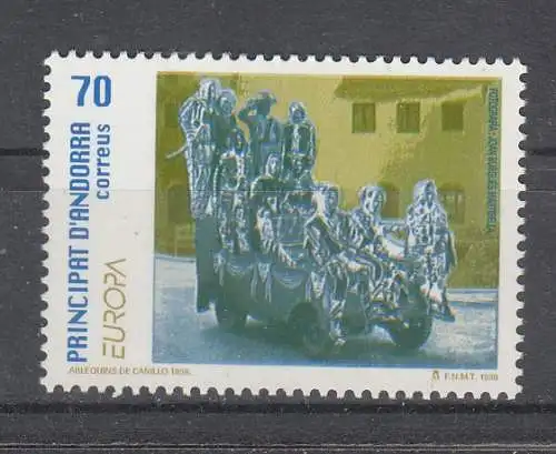 Andorra spanische Post  Nr 259 Postfrisch / **