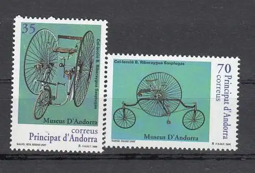 Andorra spanische Post  Nr 263/64 Postfrisch / **